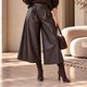 Culotte van Imitatieleer - Bruin