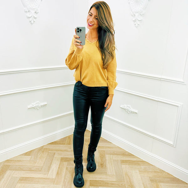 
                    
                      Ballonmouw Top Camel - BlushFashionstore
                    
                  