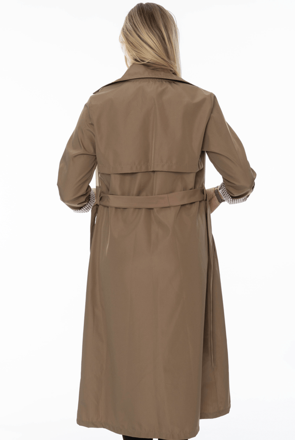 
                    
                      Beige dames trenchcoat – Lange jas met opgerolde mouwen - BlushFashionstore
                    
                  