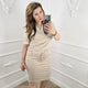 Beige Travelstof Set - BlushFashionstore