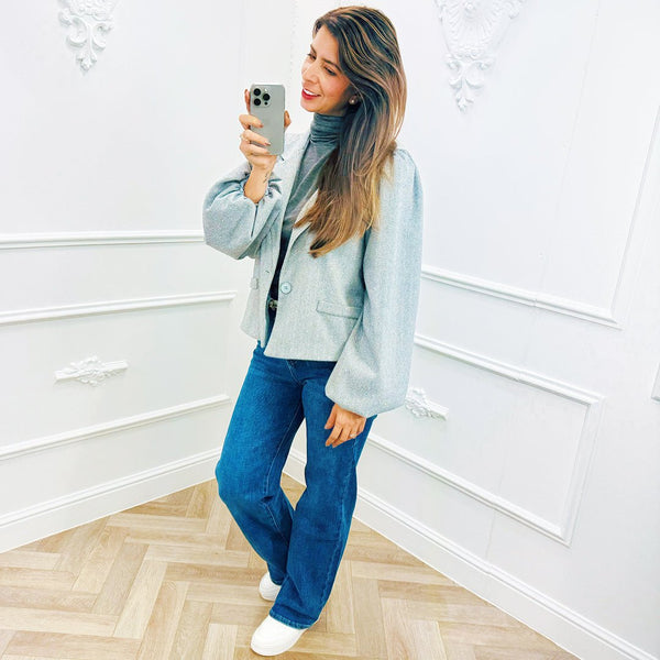 
                    
                      Blazer Isa Grijs - BlushFashionstore
                    
                  