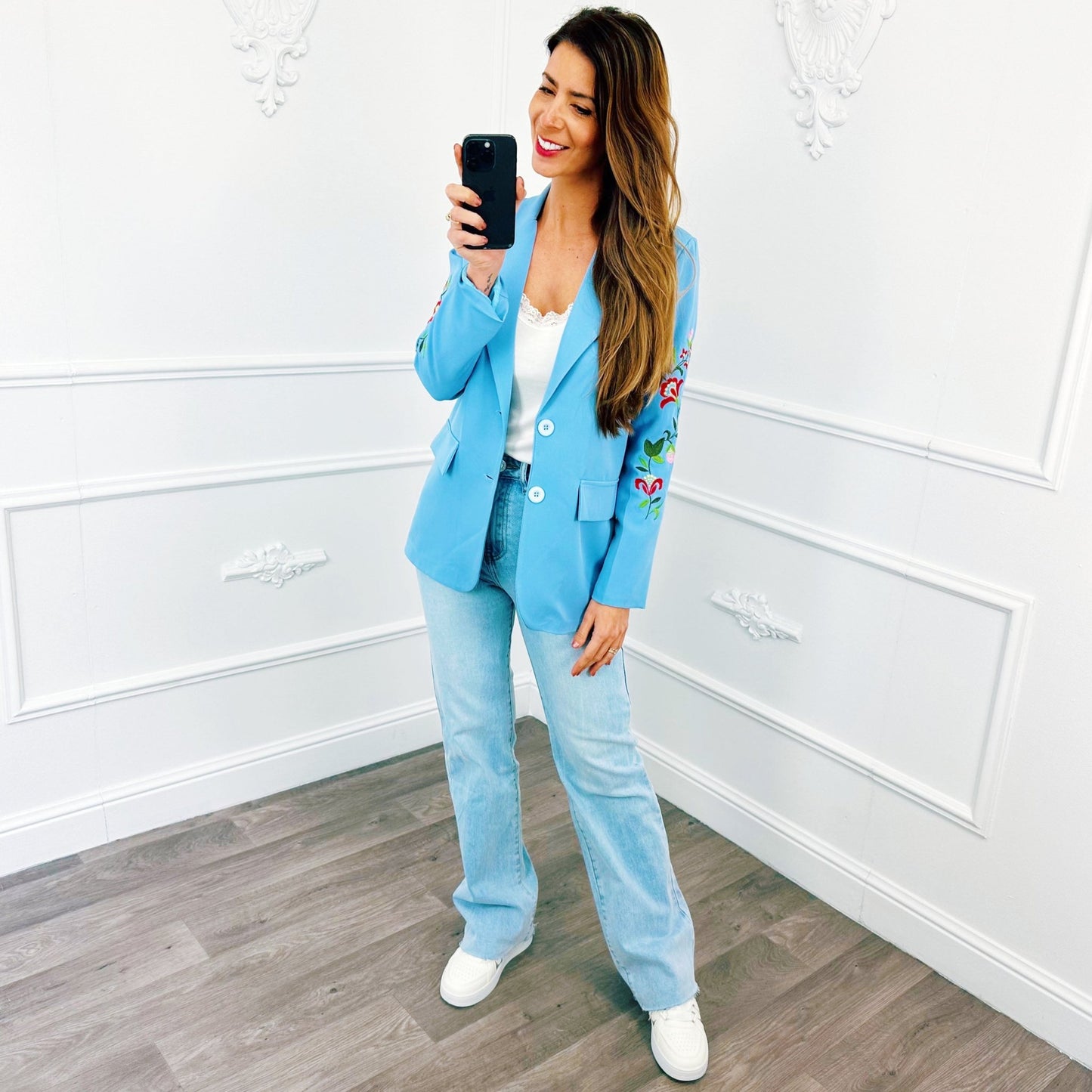 Blazer Lelie Blauw - BlushFashionstore