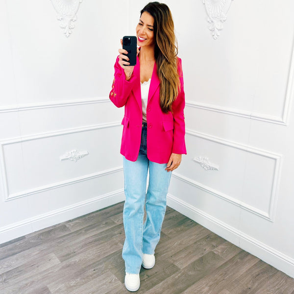 
                    
                      Blazer Lelie Fuchsia - BlushFashionstore
                    
                  
