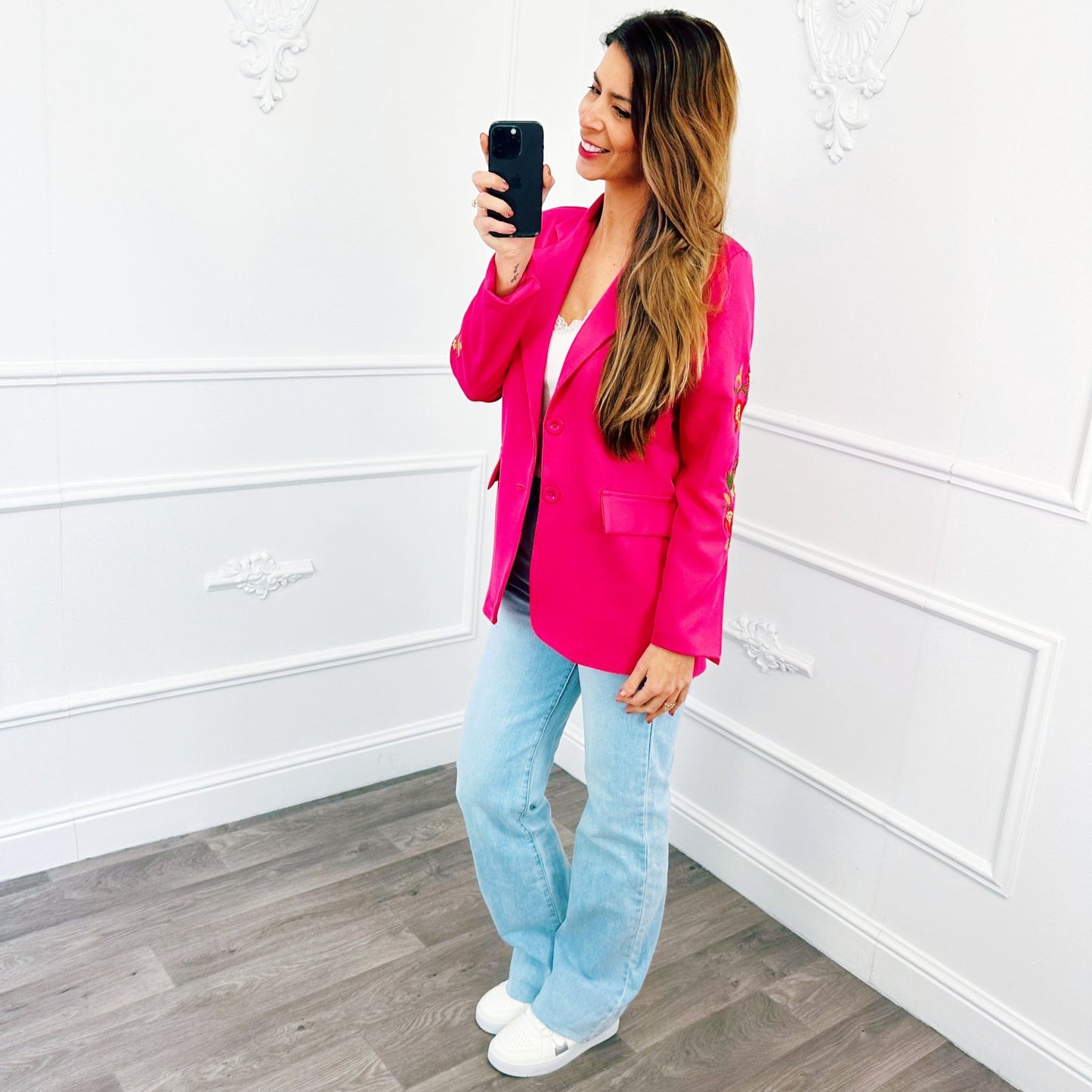Blazer Lelie Fuchsia - BlushFashionstore
