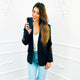 Blazer Lelie Zwart - BlushFashionstore