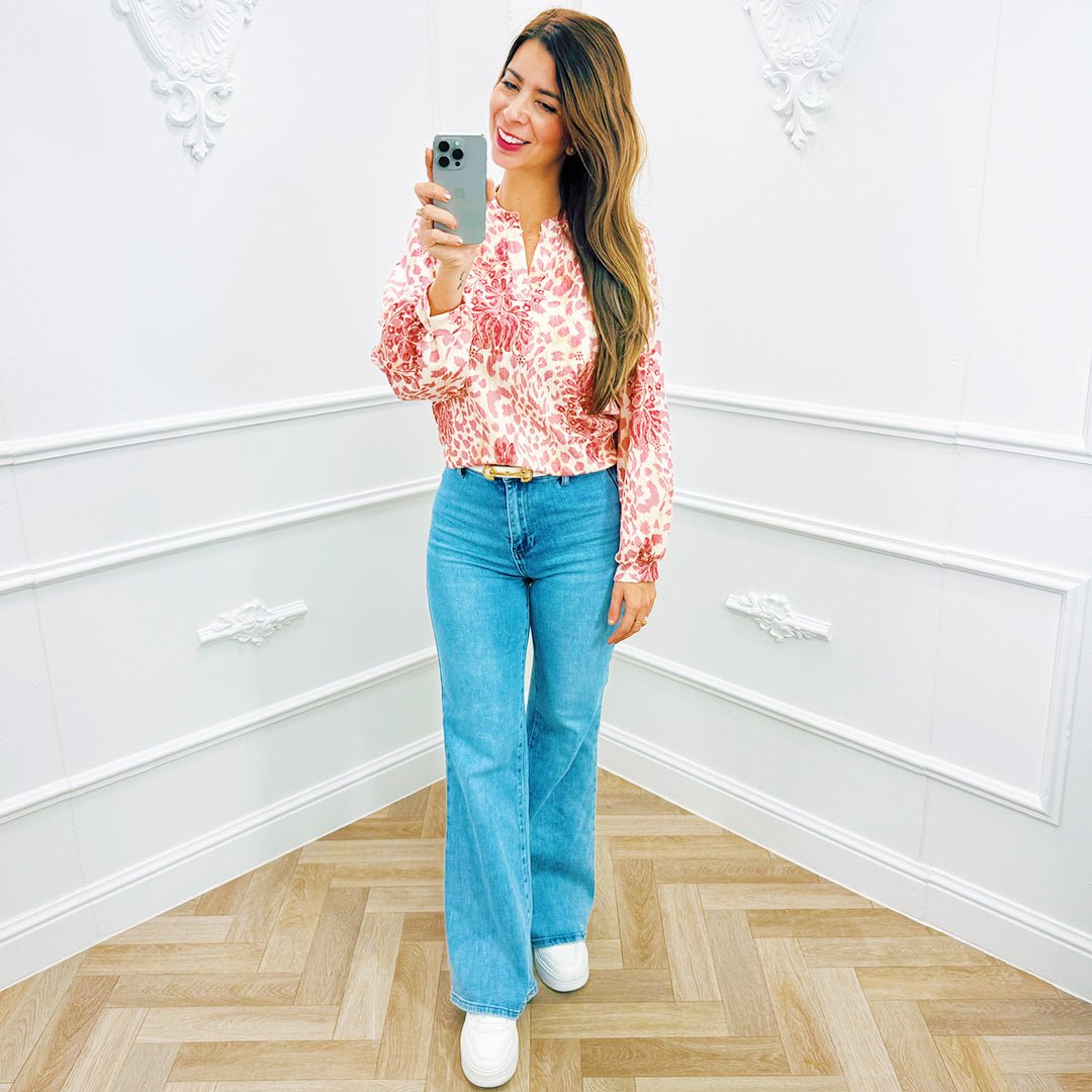 Blouse Amelie Roze - BlushFashionstore