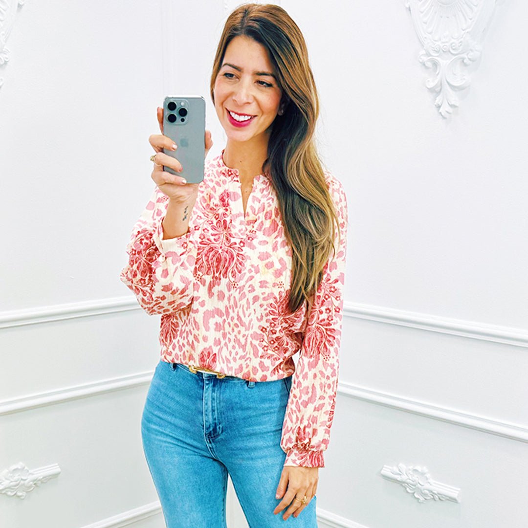 Blouse Amelie Roze - BlushFashionstore