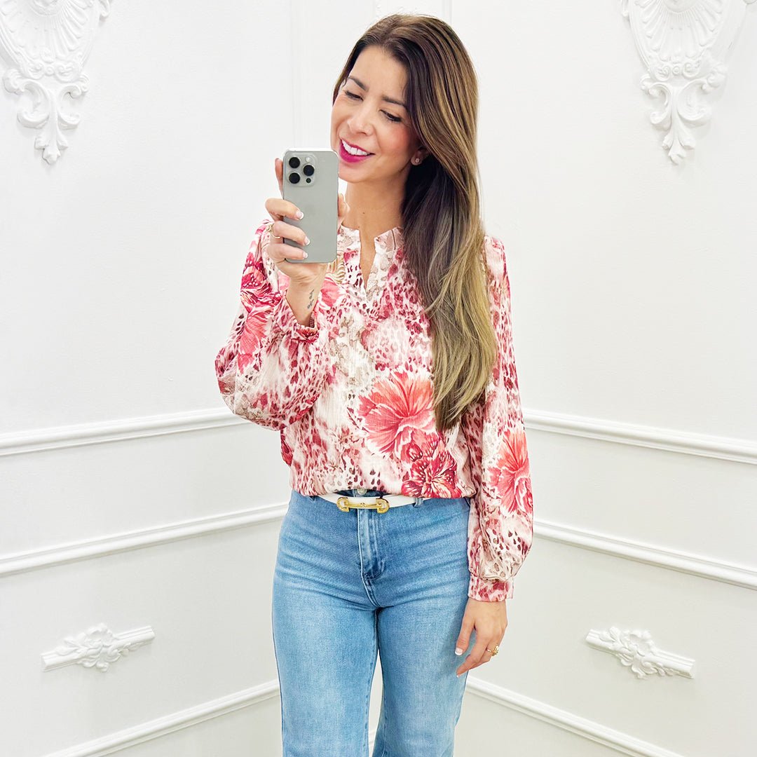 Blouse Anouk Rood - BlushFashionstore