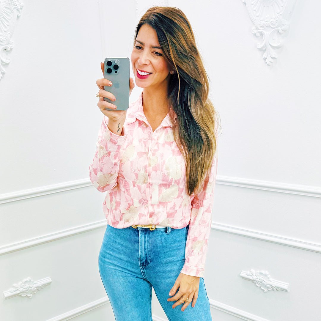 Blouse Esmee Roze - BlushFashionstore
