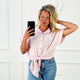 Blouse Liva Roze - BlushFashionstore