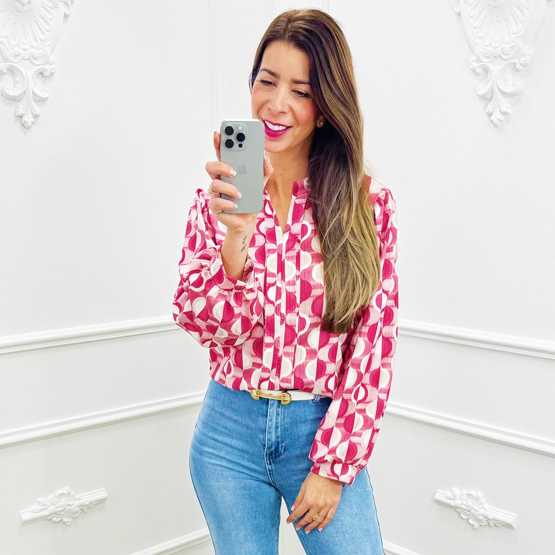 Blouse Merel Rood - BlushFashionstore
