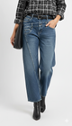 Blauwe Double Jeans
