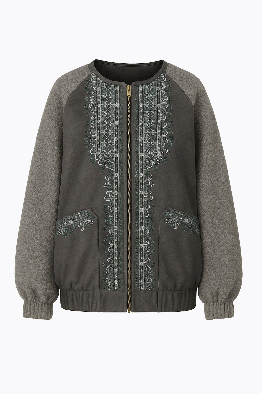 Bomber Lise Grijs - BlushFashionstore
