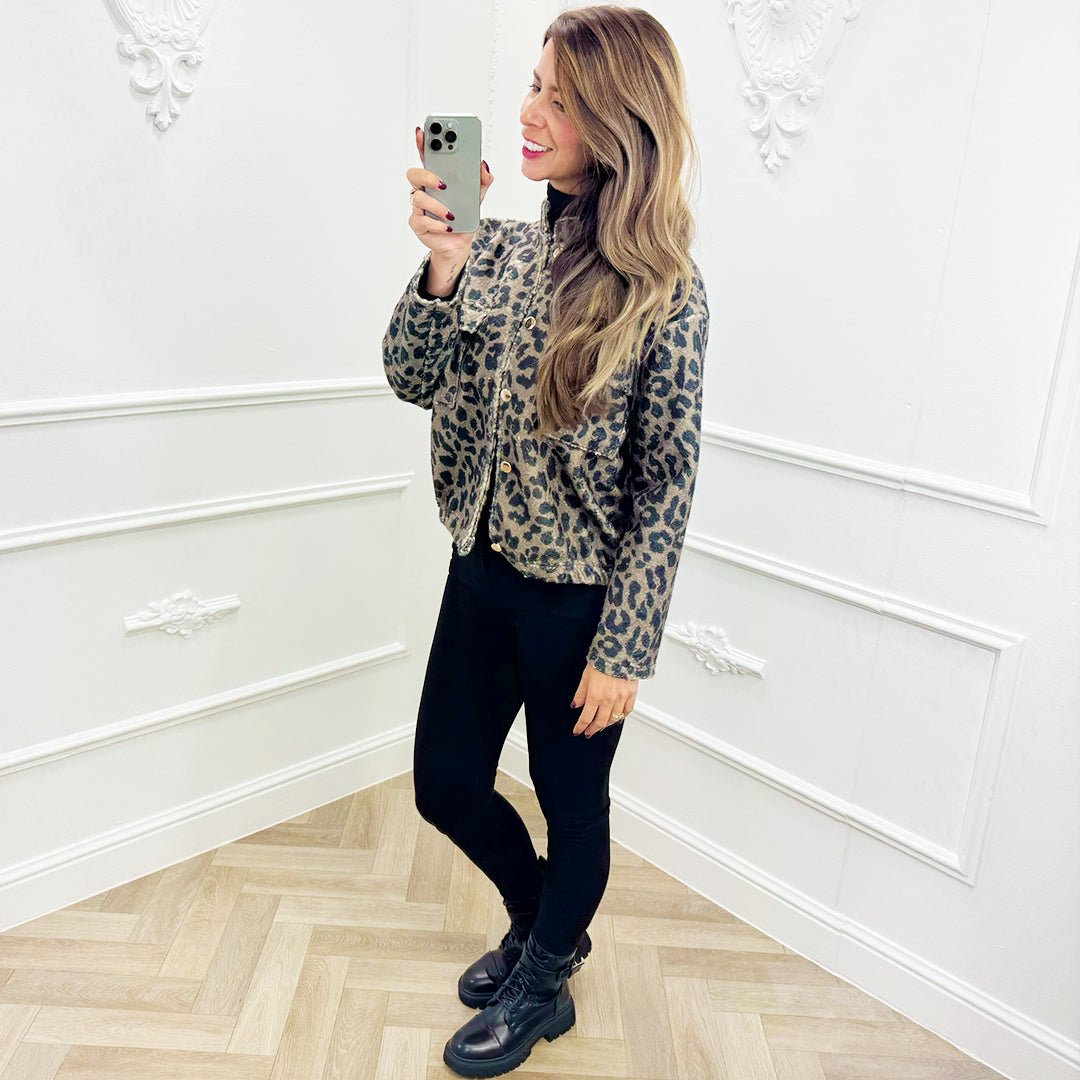 Bomber Noa Bruin - BlushFashionstore