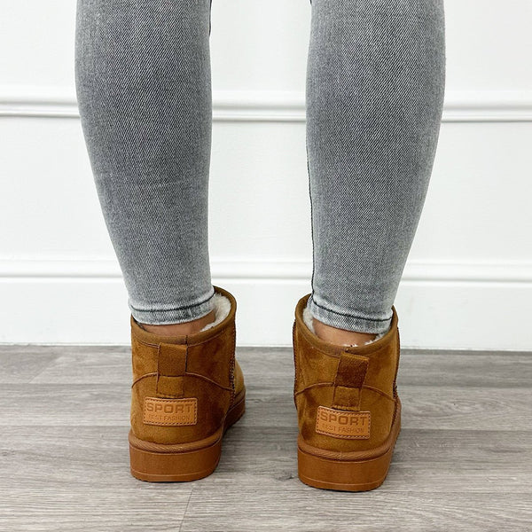
                    
                      Boots Ultra Mini Camel - BlushFashionstore
                    
                  