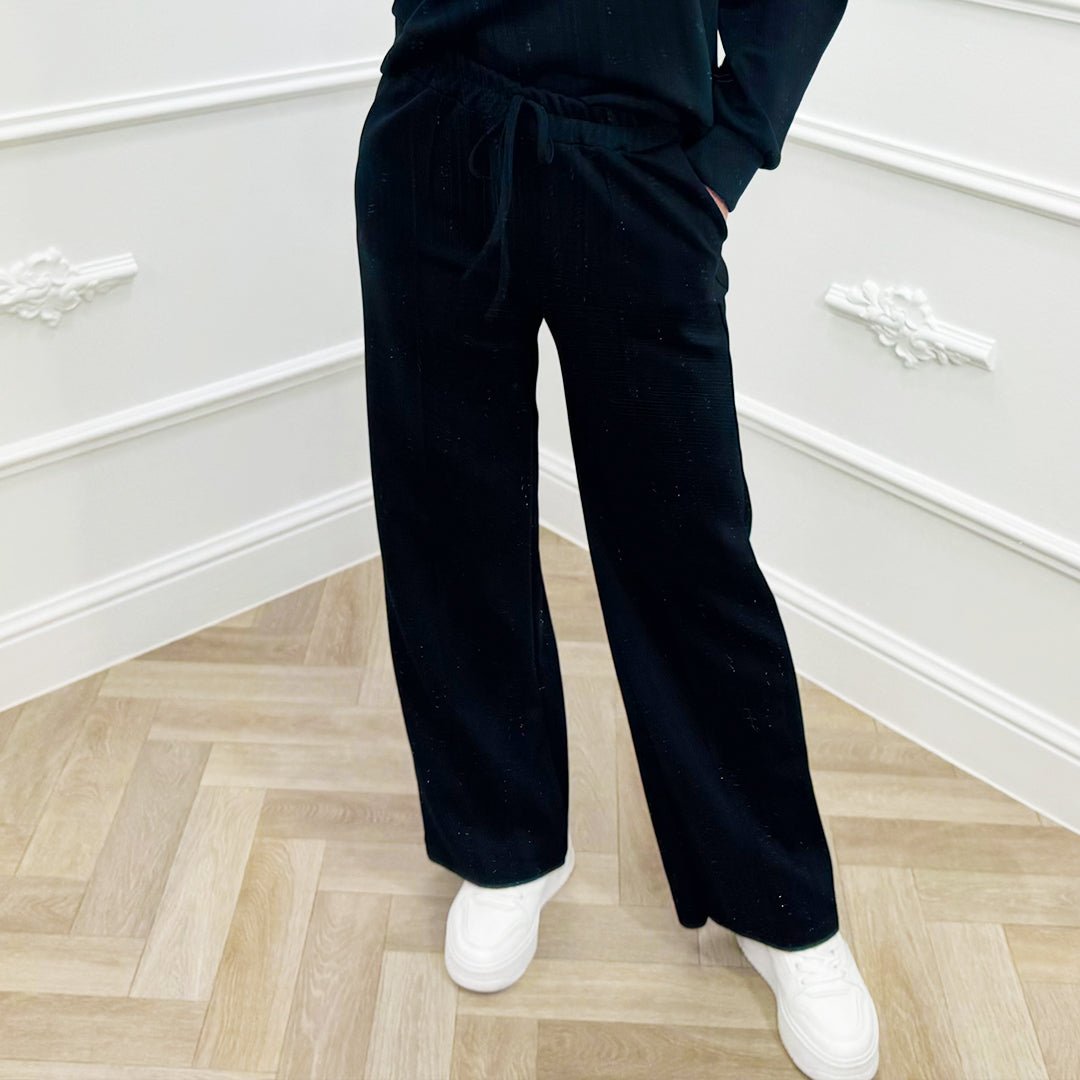 Broek Jill Zwart - BlushFashionstore