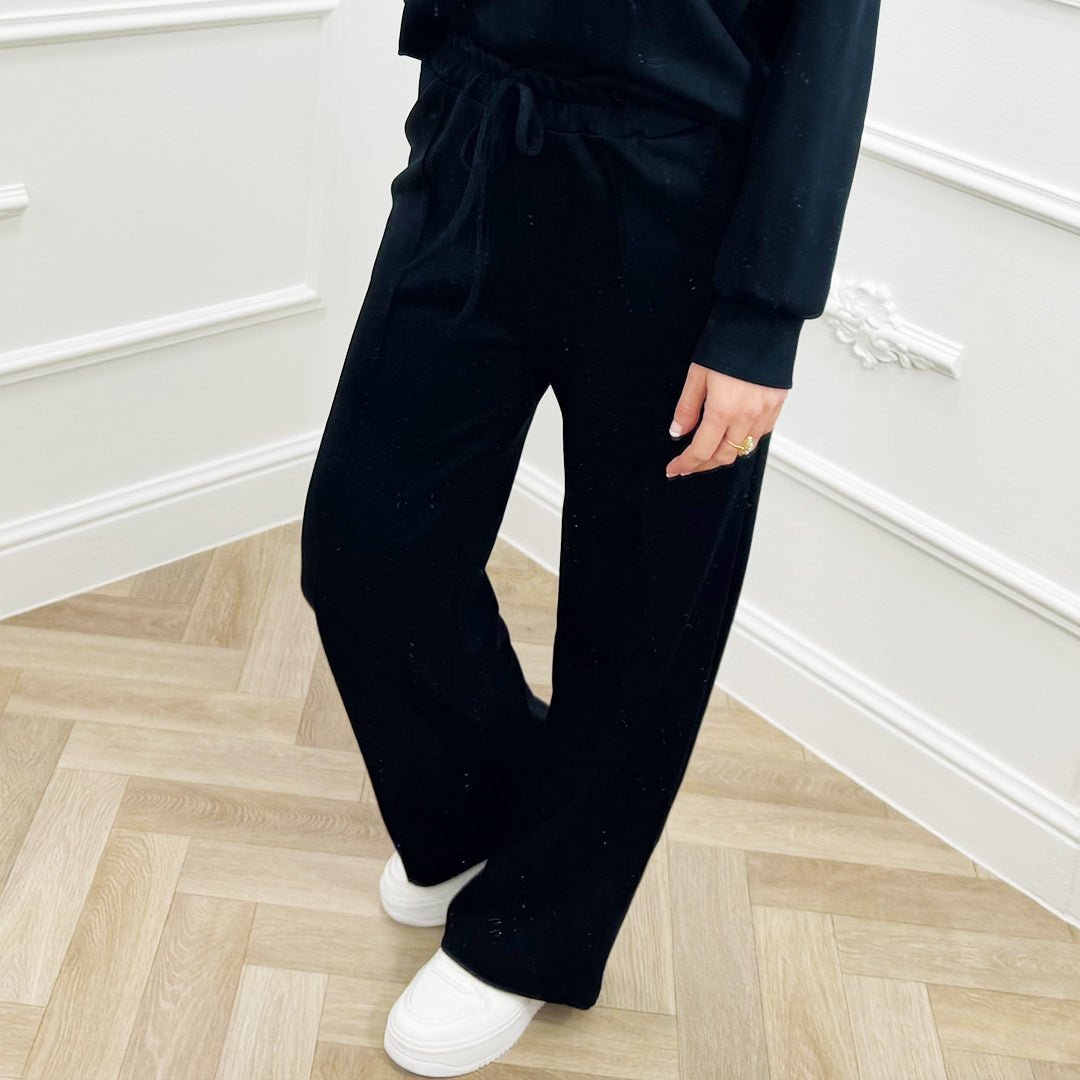 Broek Jill Zwart - BlushFashionstore