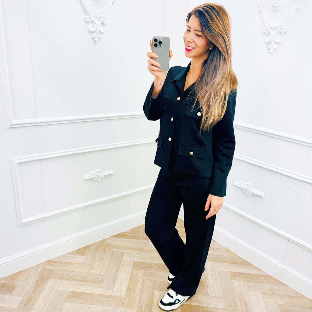 Broek Nova Zwart - BlushFashionstore