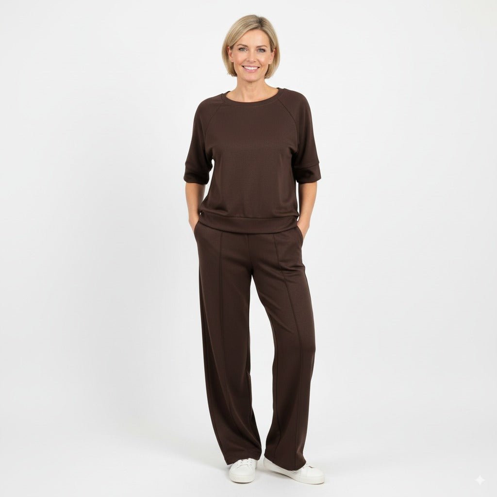Chastar Broek Bruin – Comfort en Elegantie Gecombineerd - BlushFashionstore