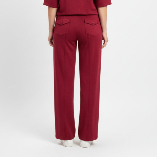 Chastar Broek Rood – Comfortabel en Stijlvol - BlushFashionstore