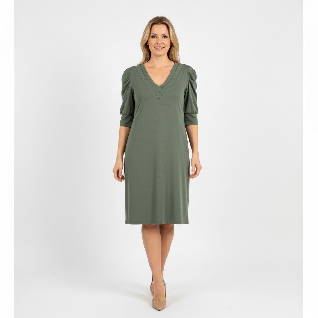 Chastar Tuniek Army – Tijdloze Elegantie in Neutrale Tinten - BlushFashionstore