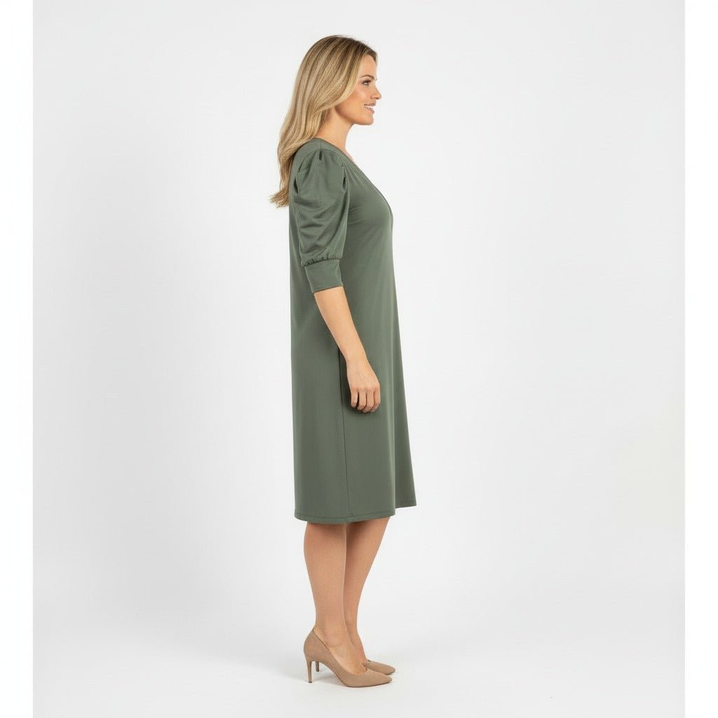 Chastar Tuniek Army – Tijdloze Elegantie in Neutrale Tinten - BlushFashionstore