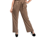 Chastar Wide Broek Beige – Elegante Comfort met Strikdetail - BlushFashionstore
