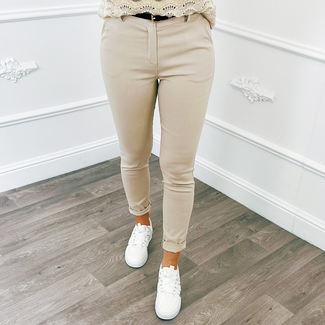 Chino Beige - BlushFashionstore