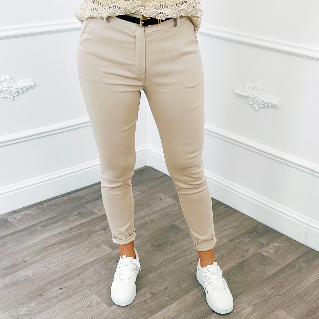 Chino Beige - BlushFashionstore