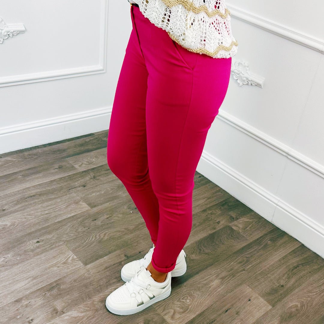 Chino Fuchsia - BlushFashionstore