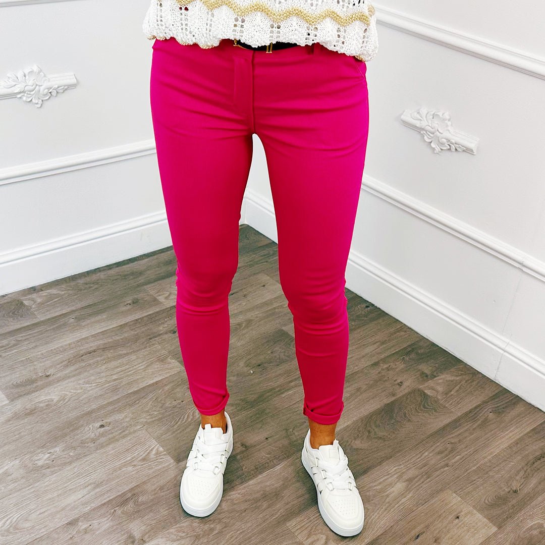 Chino Fuchsia - BlushFashionstore
