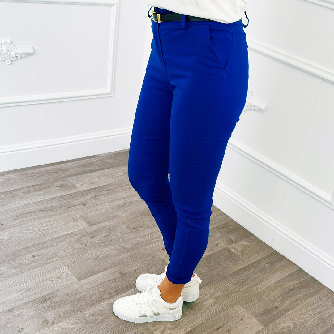 Chino Kobalt - BlushFashionstore
