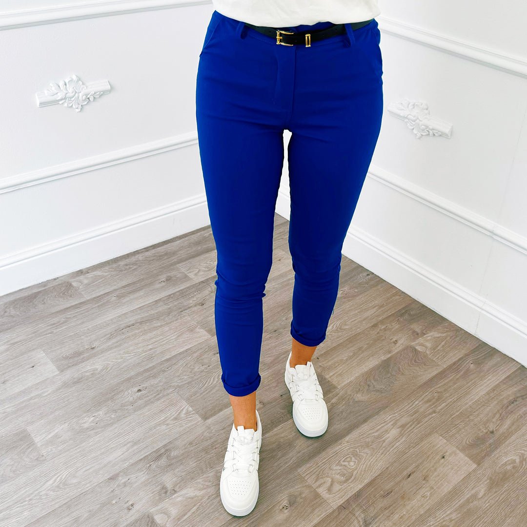 Chino Kobalt - BlushFashionstore