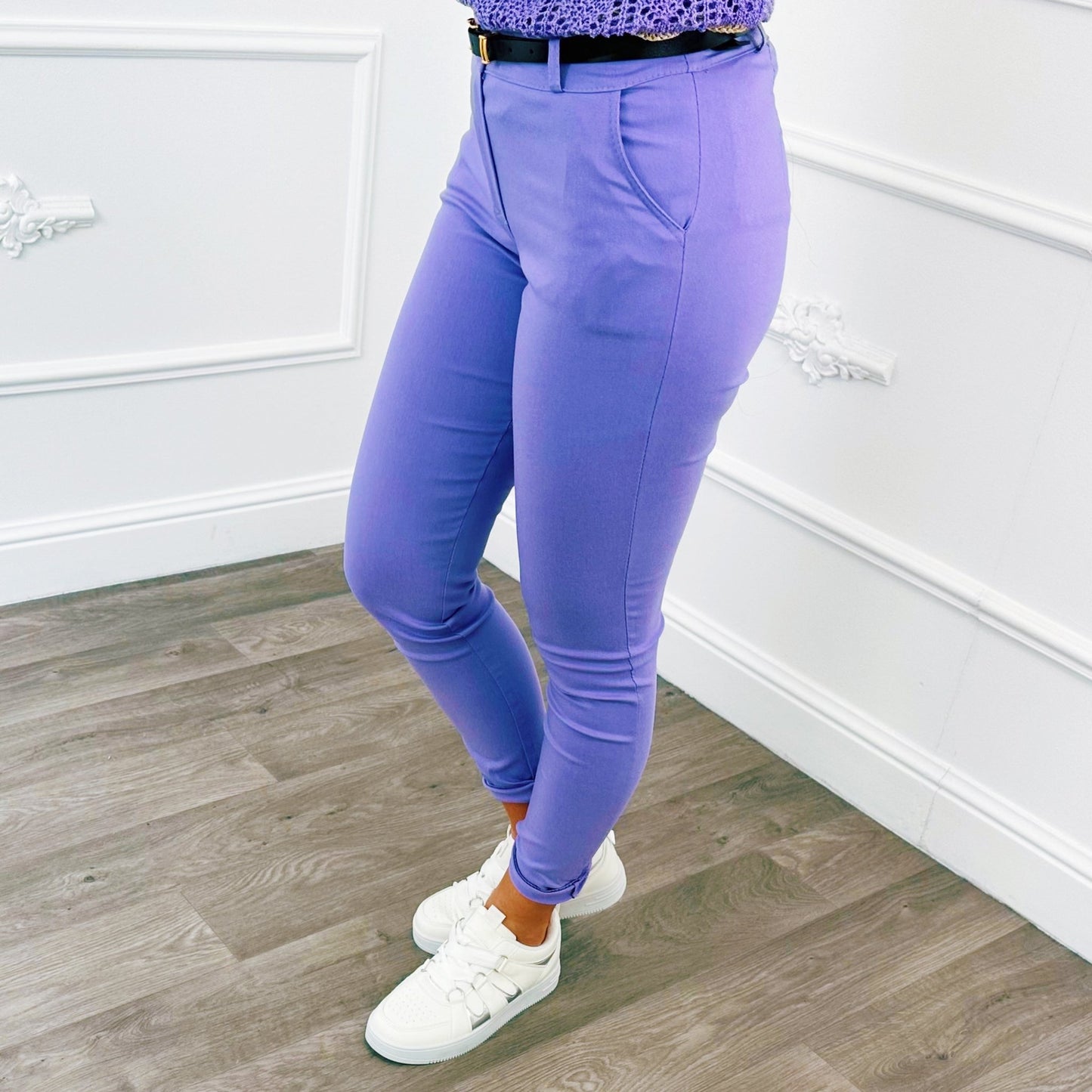 Chino Lila - BlushFashionstore