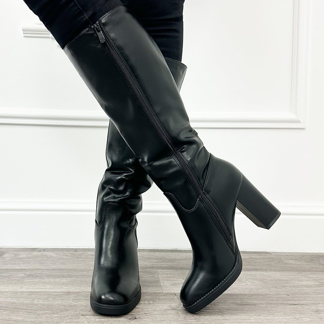 Classy Laarzen Zwart - BlushFashionstore