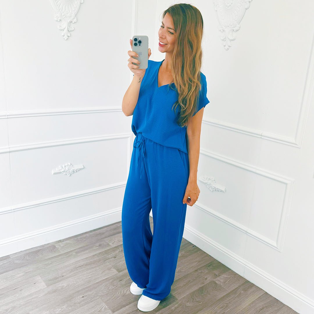 Classy Set Kobalt - BlushFashionstore