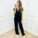 Classy Set Overslag Zwart - BlushFashionstore
