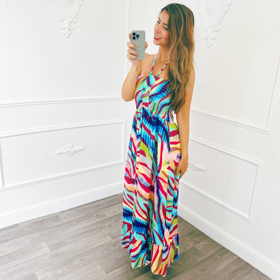Color Jurk Multi - BlushFashionstore