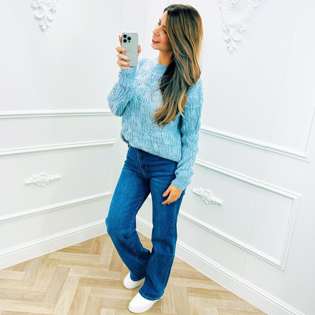 Colourful Trui Lichtblauw - BlushFashionstore