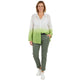 Dubbel Kleurige Groene Blouse