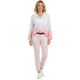 Tweekleurige Blouse Roze
