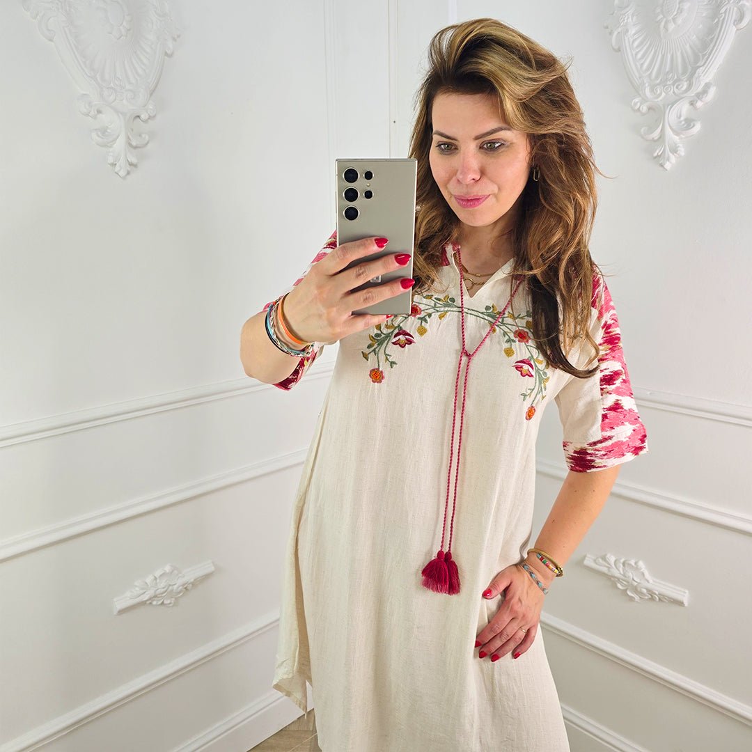 Etnische Jurk Rood - BlushFashionstore