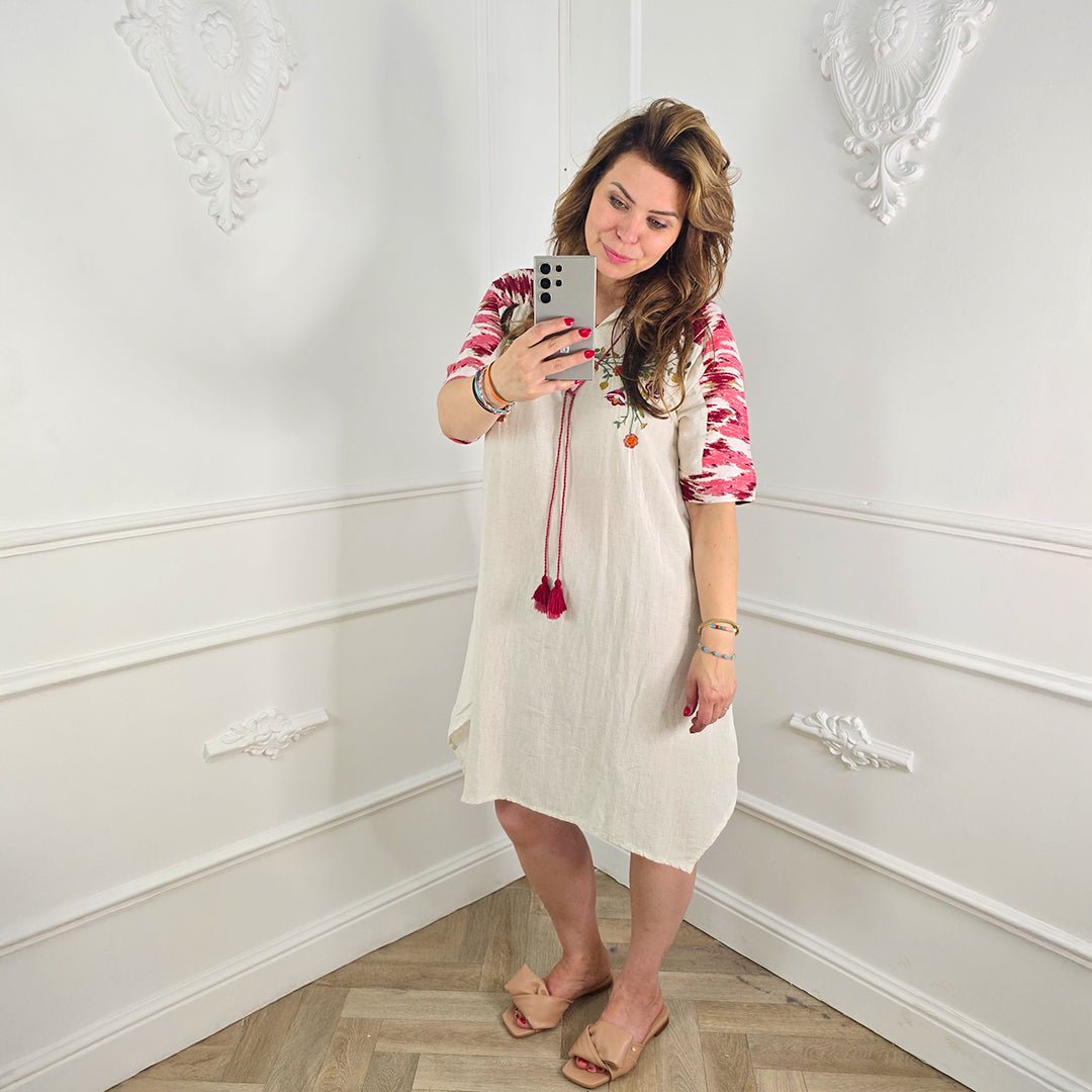 Etnische Jurk Rood - BlushFashionstore