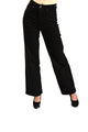 Goodies Wide - Leg Soft Jeans Zwart – Tijdloze Zwarte Denim met Comfort Fit - BlushFashionstore