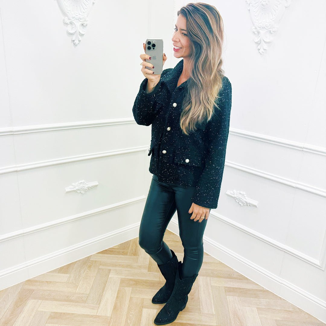 Jasje Floor Zwart - BlushFashionstore