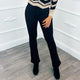 Jeans Flared Zwart - BlushFashionstore