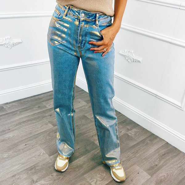 
                    
                      Jeans Shiny Blauw - BlushFashionstore
                    
                  