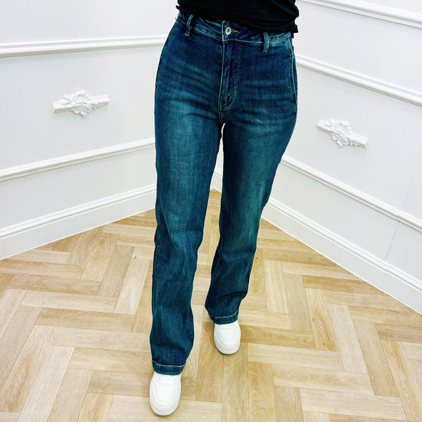 
                    
                      Jeans Wide Leg Donkerblauw - BlushFashionstore
                    
                  