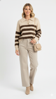 Folyrose Beige Jeans  Stijlvolle Dames Spijkerbroek