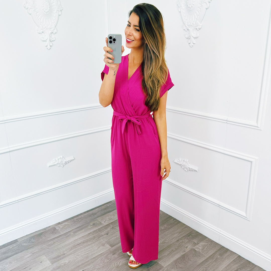 Jumpsuit Classy Magenta - BlushFashionstore